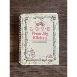 Vintage With Love From My Kitchen Create Your Own Cookbook DIYRecipe Book SEALED